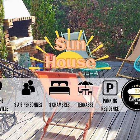 Sun House - Terrasse Parking Prive Gratuit Διαμέρισμα Τρουά Εξωτερικό φωτογραφία